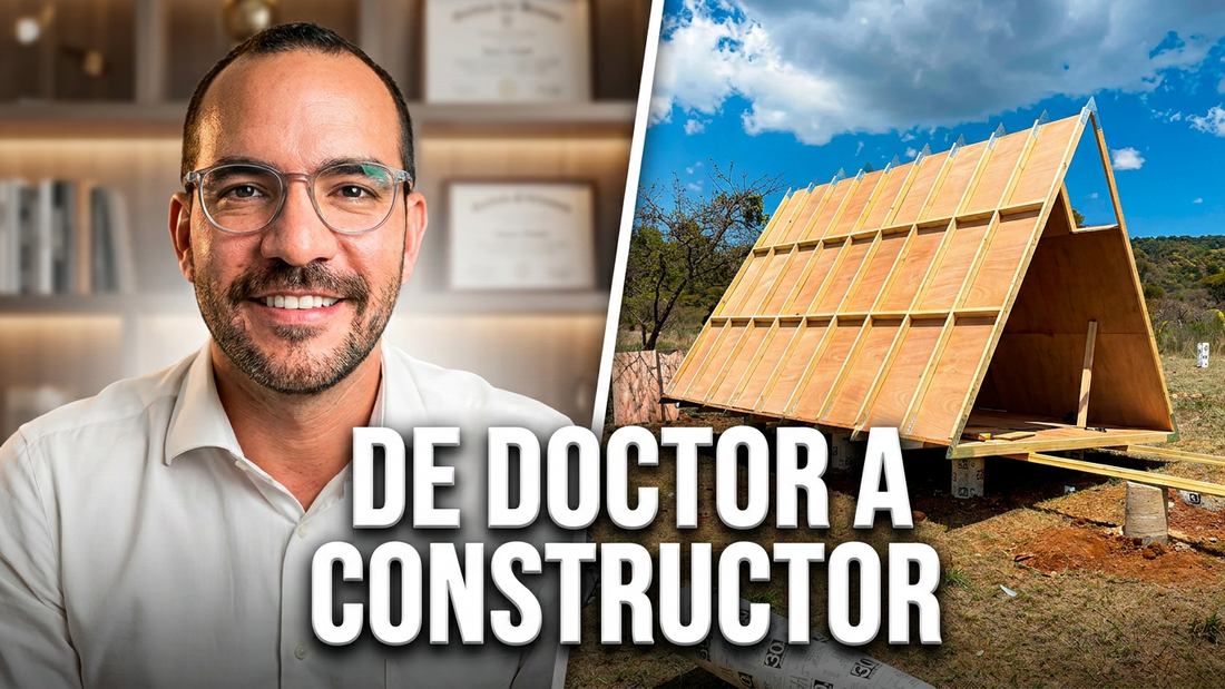 De médico a autoconstructor: la historia real de quien se animó a construir su cabaña con BikiniHouses