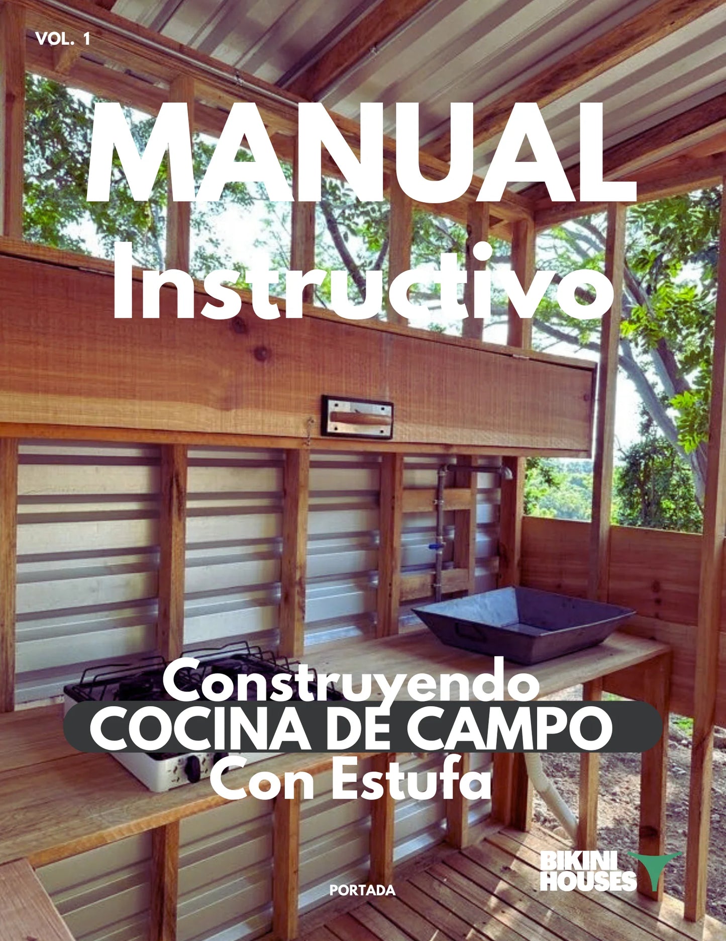 Kit Digital Autoconstruccion Cocina de Campo - BikiniHouses